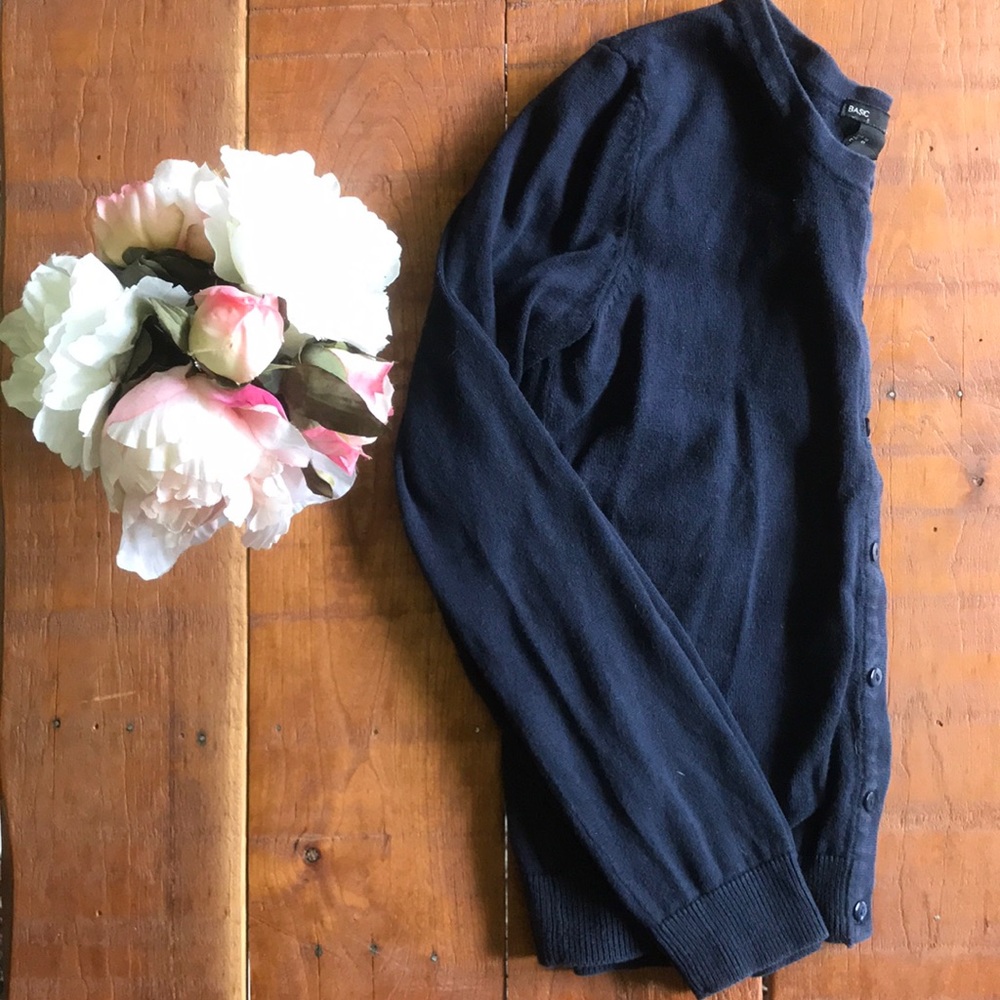 H&M Basics Button Up Cardigan